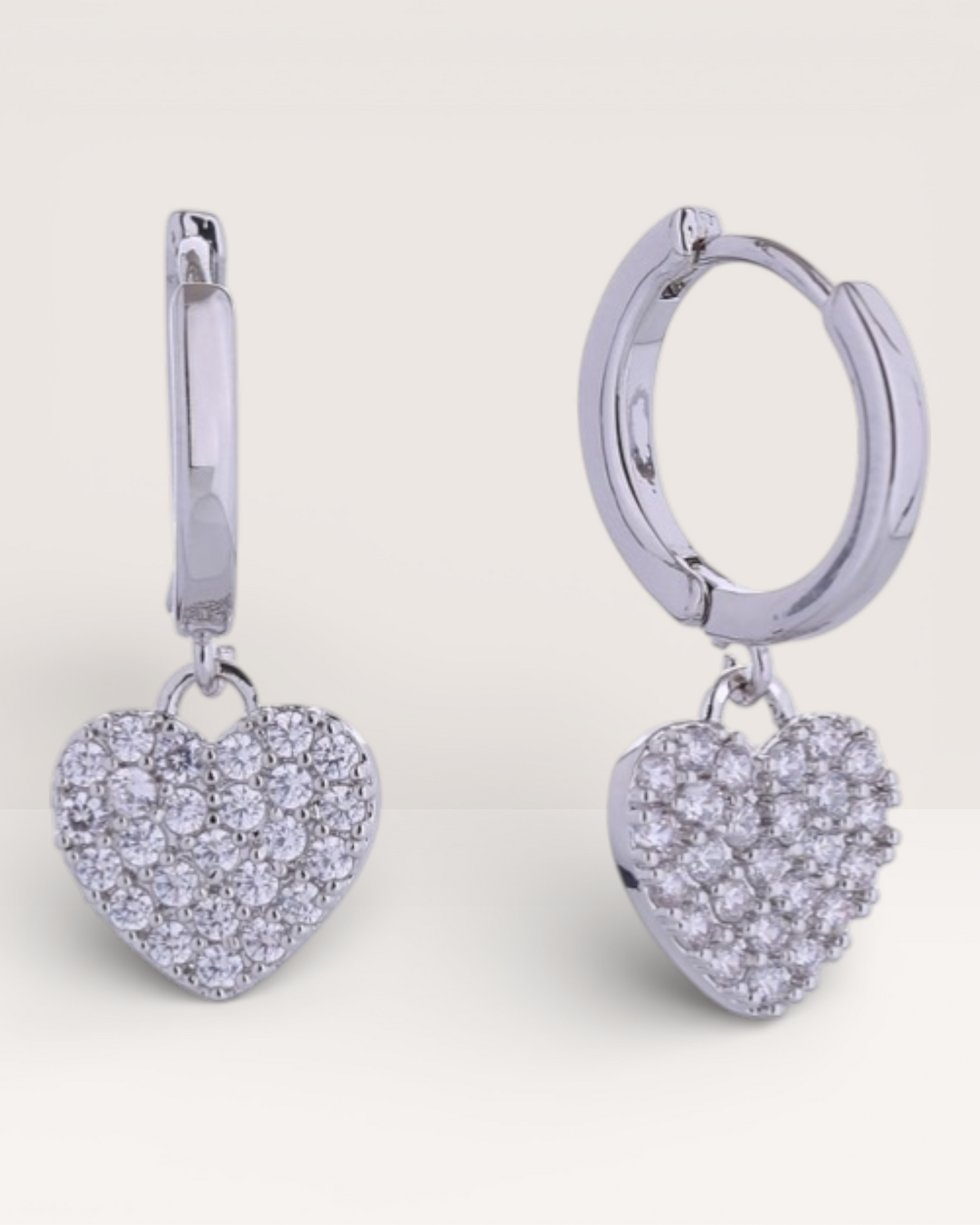 Pantalla Colgante corazon Circornia Plata