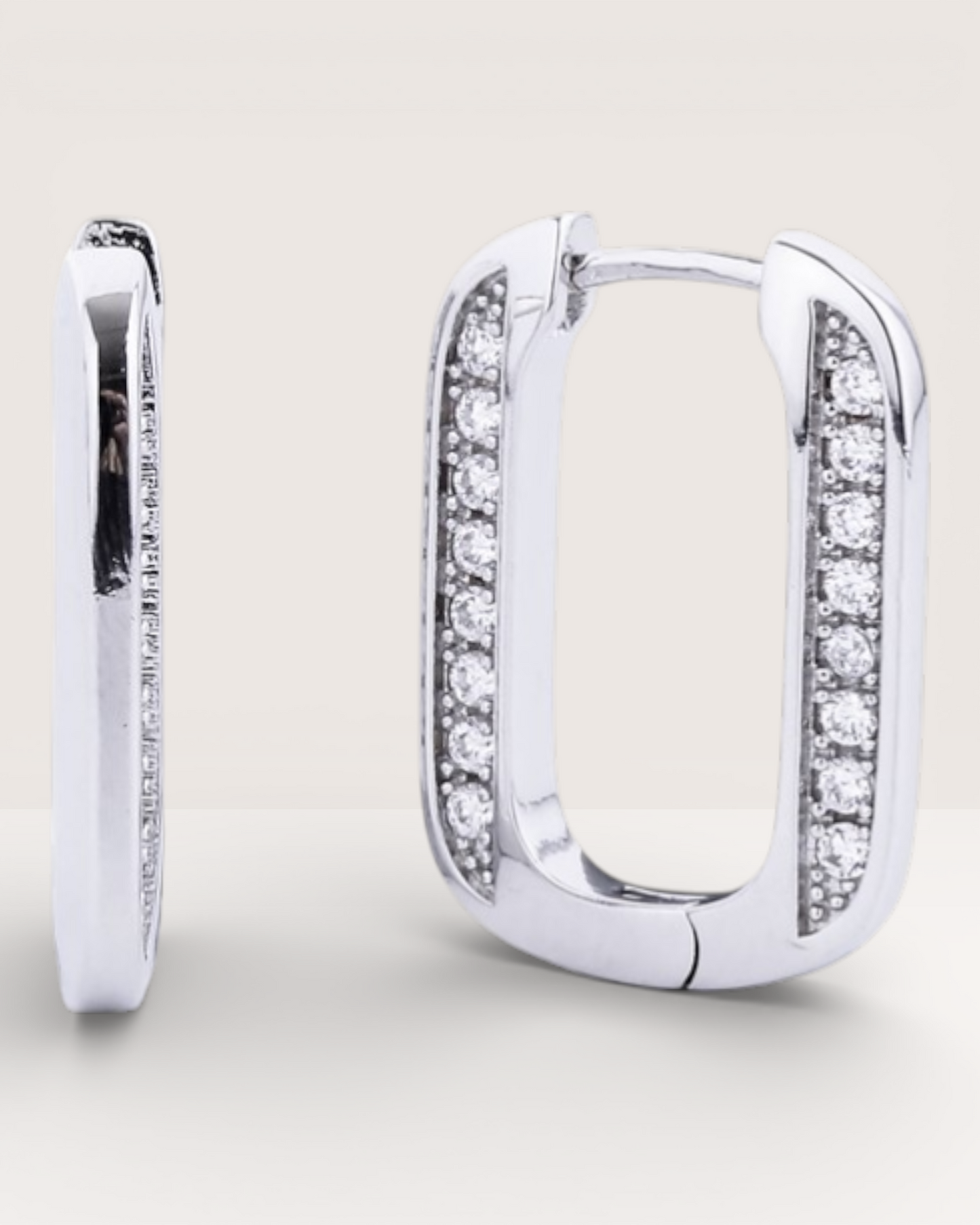 Pantalla Colgante Rectangular Circonia