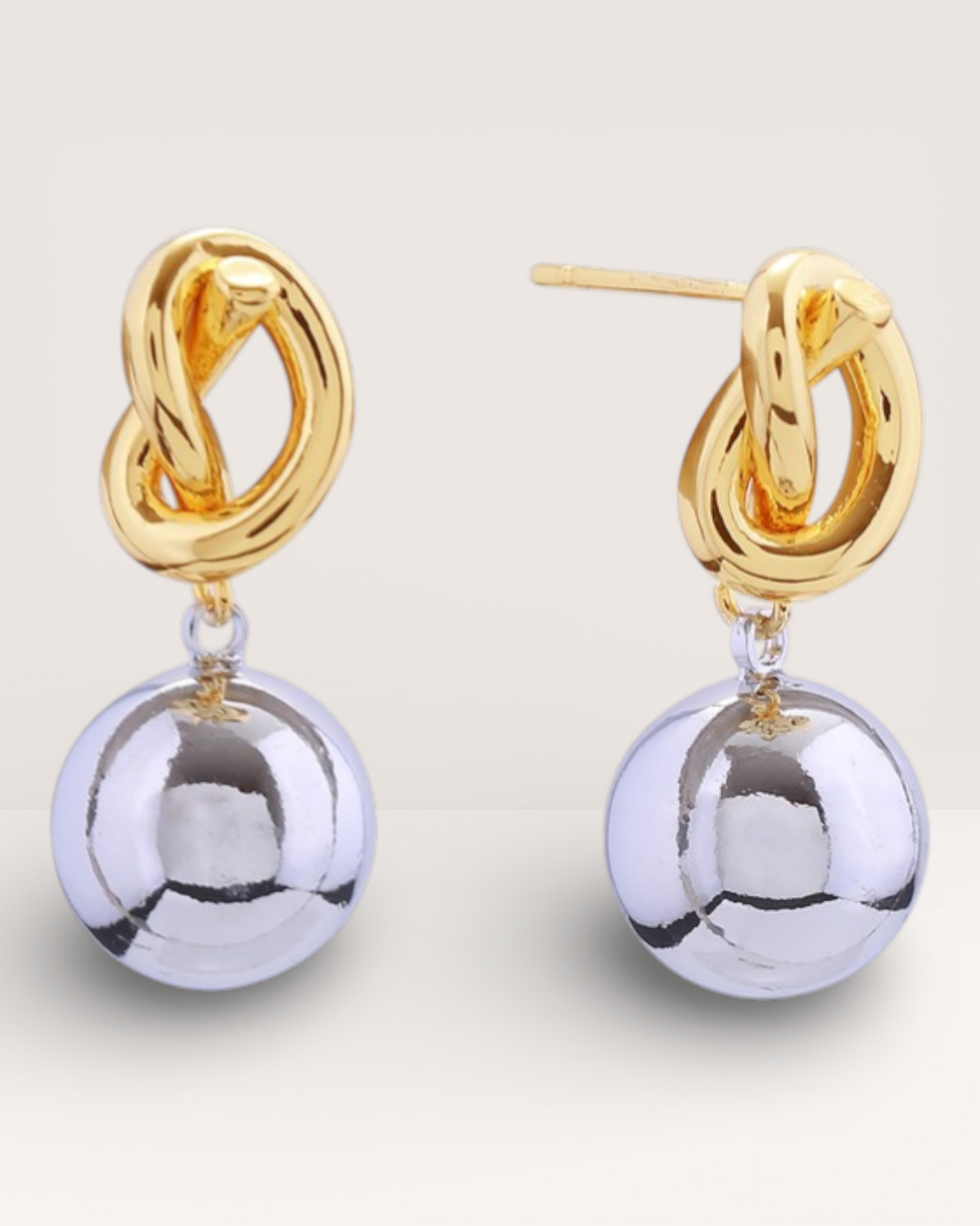 Pantalla colgante oro/plata