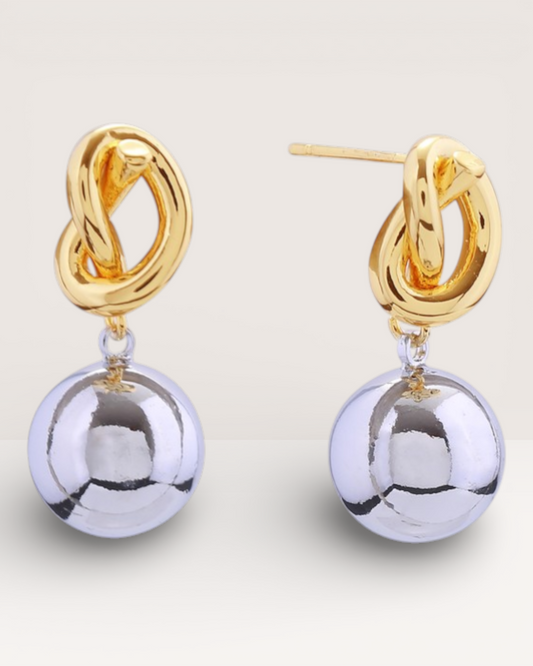 Pantalla colgante oro/plata