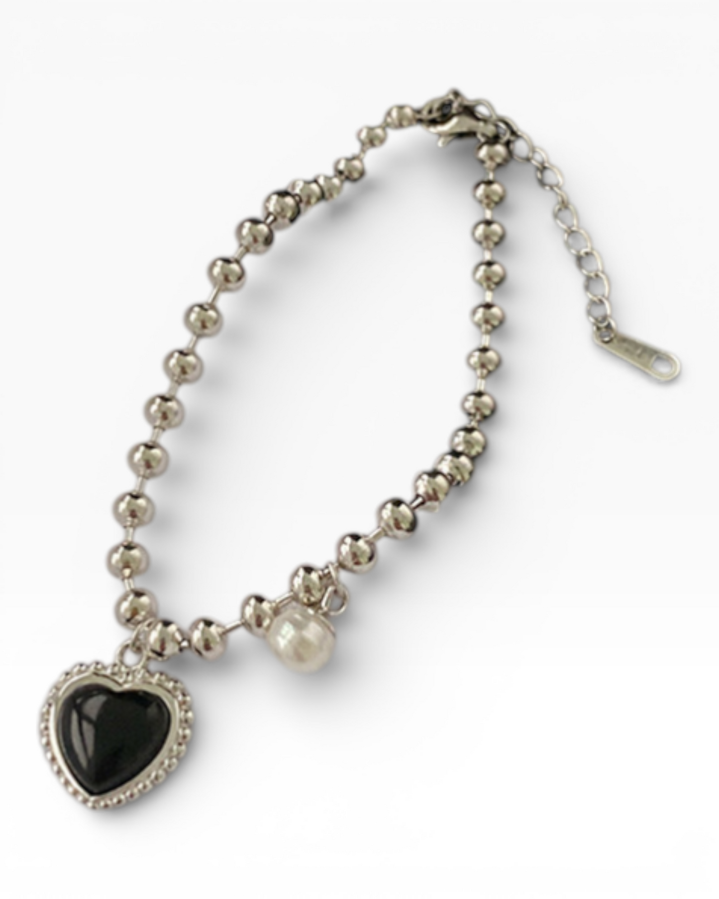 Silver Heart Bracelet
