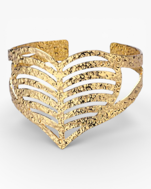 Metal Bracelet Heart