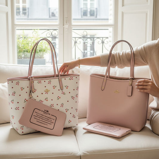 Coach Tote Bag (Pink)