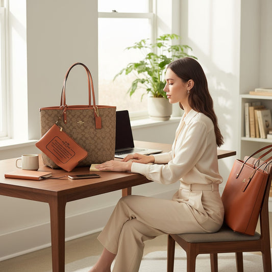 Coach Tote Bag (Miel)