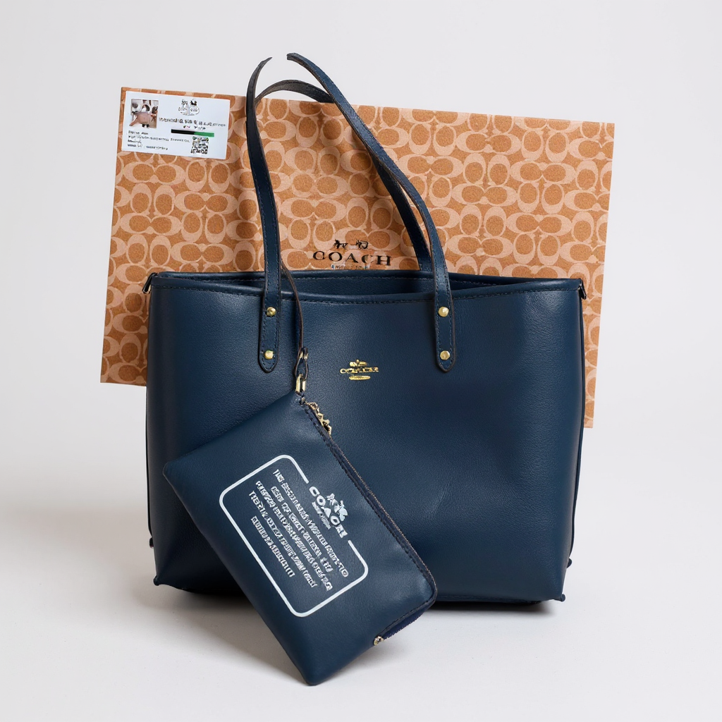 Coach Tote Bag (Blue)